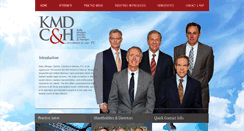 Desktop Screenshot of kmdfirm.com